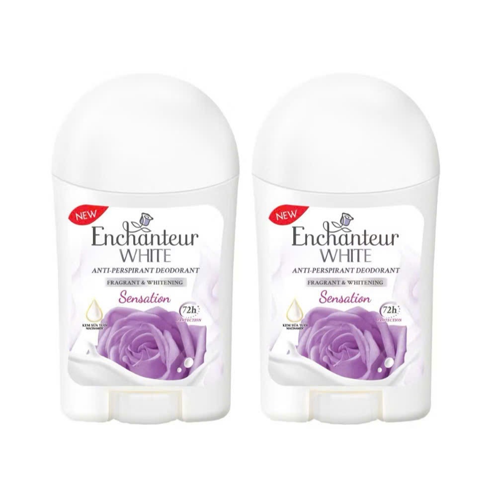 Sáp khử mùi trắng da Enchanteur Charming/ Romantic/ Delightful 40gr