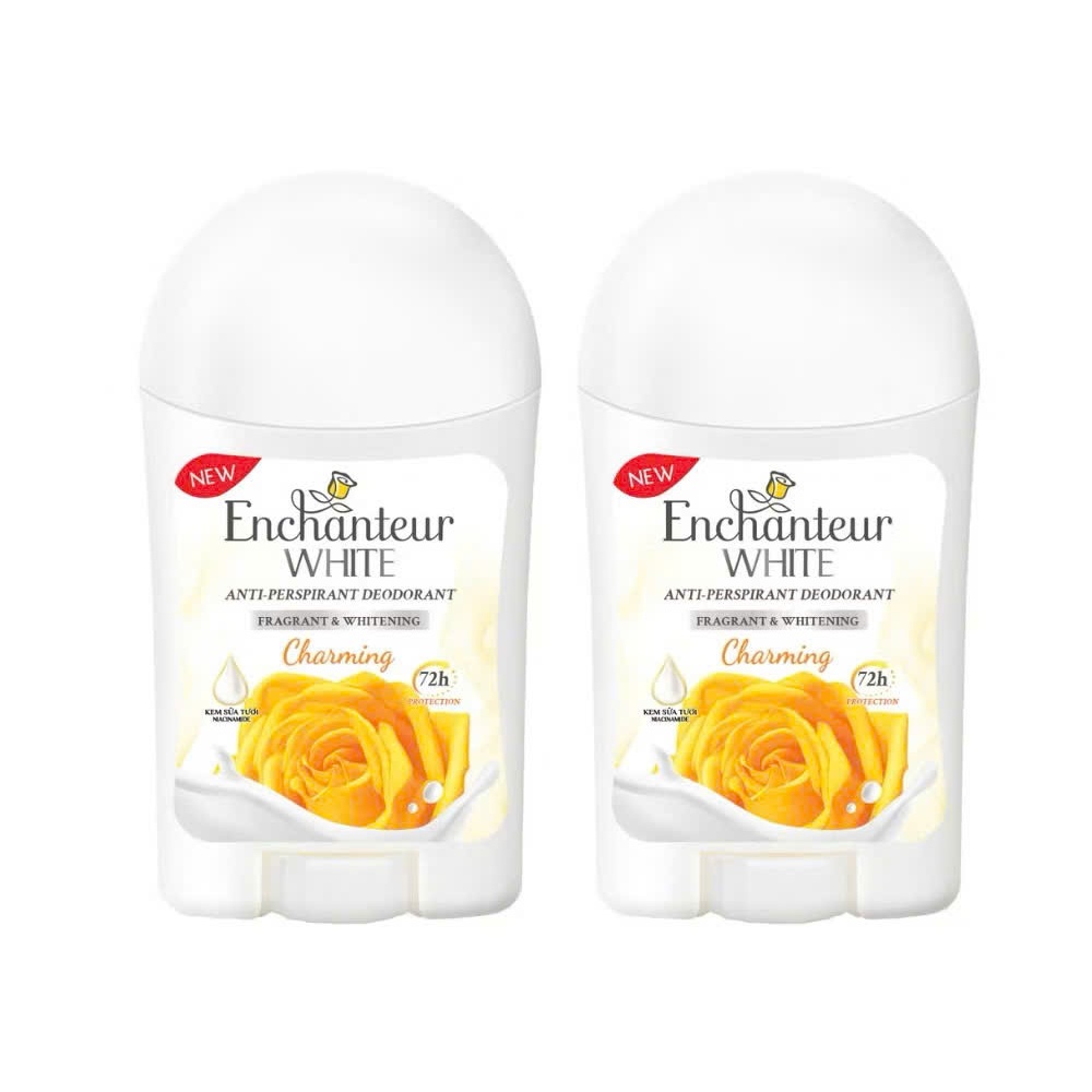 Sáp khử mùi trắng da Enchanteur Charming/ Romantic/ Delightful 40gr