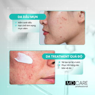 Gel Kiểm Soát Dầu, Tái Tạo và Phục Hồi Hàng Rào Bảo Vệ Da MD CARE NMF Hydration Concentrate Facial Gel (50ml)