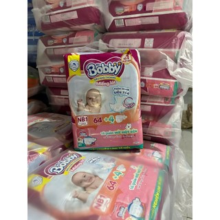 Miếng lót Bobby size Newborn 1 64 miếng (4-7kg)