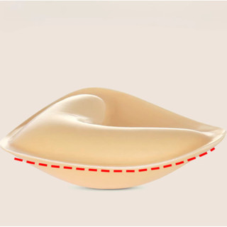 Miếng Độn Ngực Silicon Mềm Dày 3cm Siêu Nâng V1, Độn Ngực Hình V Nâng V1 Tự Nhiên King Shop D-3008
