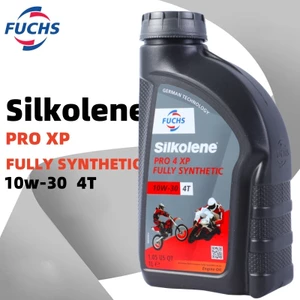Nhớt Fuchs Silkolene Pro XP 10W40 &10w30 tổng hợp cho xe tay ga - Made in UK
