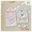 Ủ choàng hạt đậu MONONA cao cấp thoáng khí có mũ- quấn ủ đón bé 3 màu Bahu_Baby