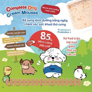 [Hộp 12-24 gói] Pate cho chó DoggyMan Pate sốt kem 70gr