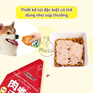 [Hộp 12-24 gói] Pate cho chó DoggyMan Pate sốt kem 70gr
