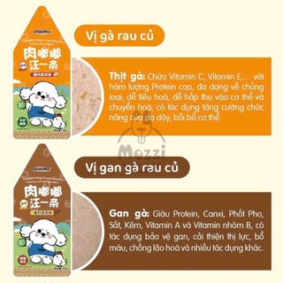 [Hộp 12-24 gói] Pate cho chó DoggyMan Pate sốt kem 70gr