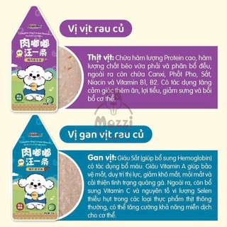 [Hộp 12-24 gói] Pate cho chó DoggyMan Pate sốt kem 70gr