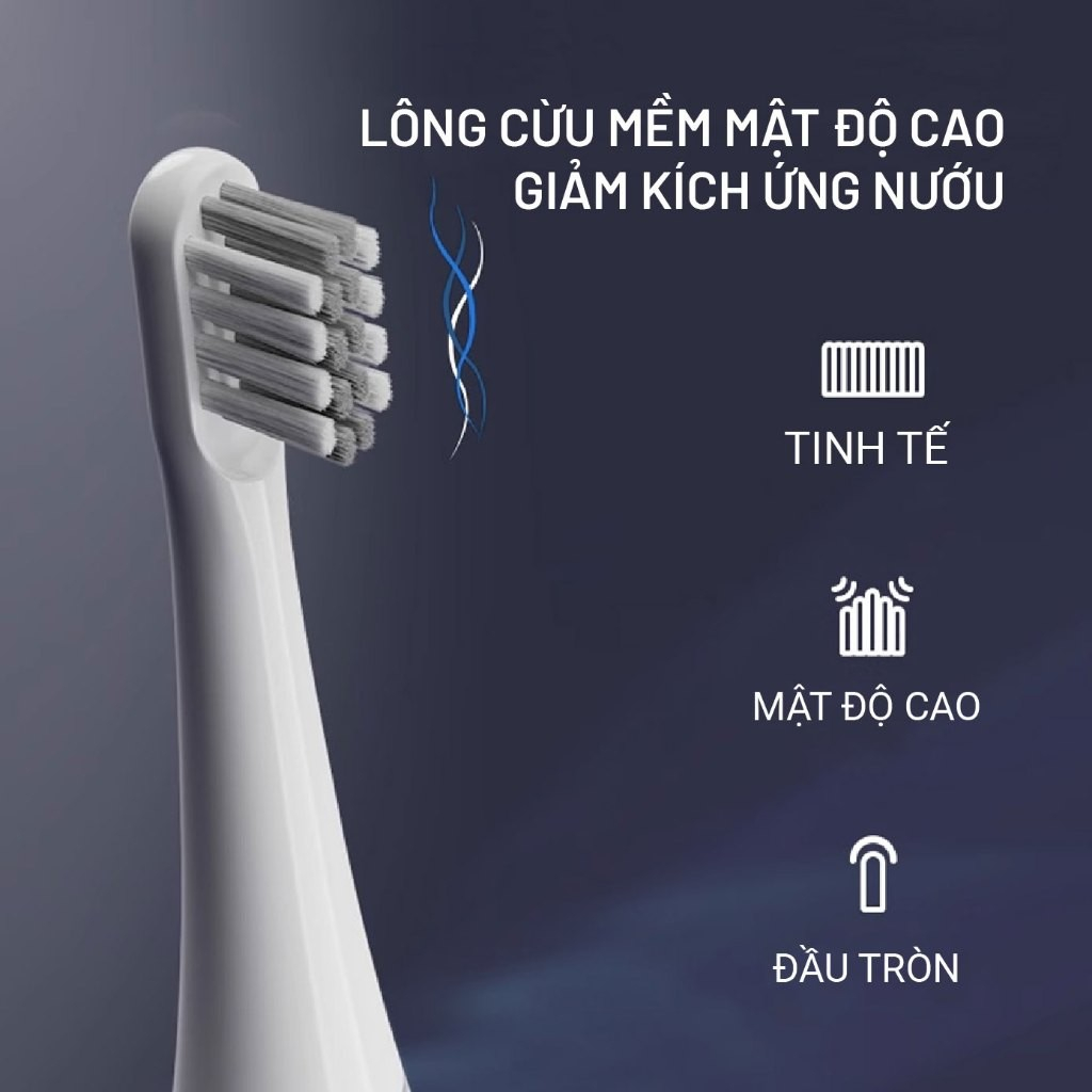 Bàn Chải Điện Hyundai OC-012 - Công nghệ rung siêu mạnh - Bảo hành chính hãng 12 tháng