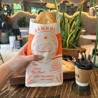 [ Tặng 20c ] Set 1000 túi giấy đựng bánh mì giấy offset 60gsm miệng SOLE  – tiện lợi dùng 1 lần