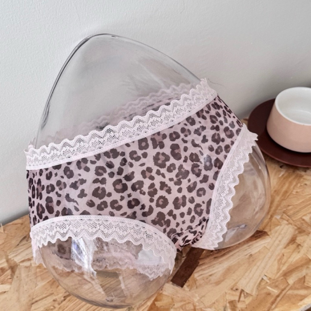 Quần lót ren hoạ tiết da báo Lalaly L17, quần lót nữ mềm mịn, sexy gợi cảm cho nữ