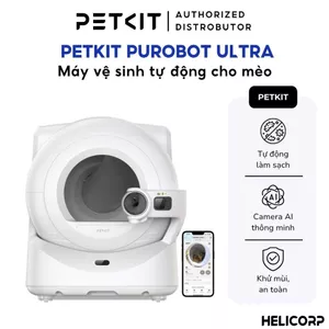 Máy Dọn Phân Mèo Tự Động PETKIT PUROBOT ULTRA Công Nghệ AI Cao Cấp - HeLiCorp