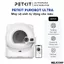 Máy Dọn Phân Mèo Tự Động PETKIT PUROBOT ULTRA Công Nghệ AI Cao Cấp - HeLiCorp