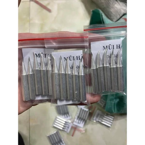 Mũi Hàn Đồng Đỏ mạ bạc Nguyên Chất 100% Siêu bám Thiếc , Hàng Việt Nam Tự Sản Xuất