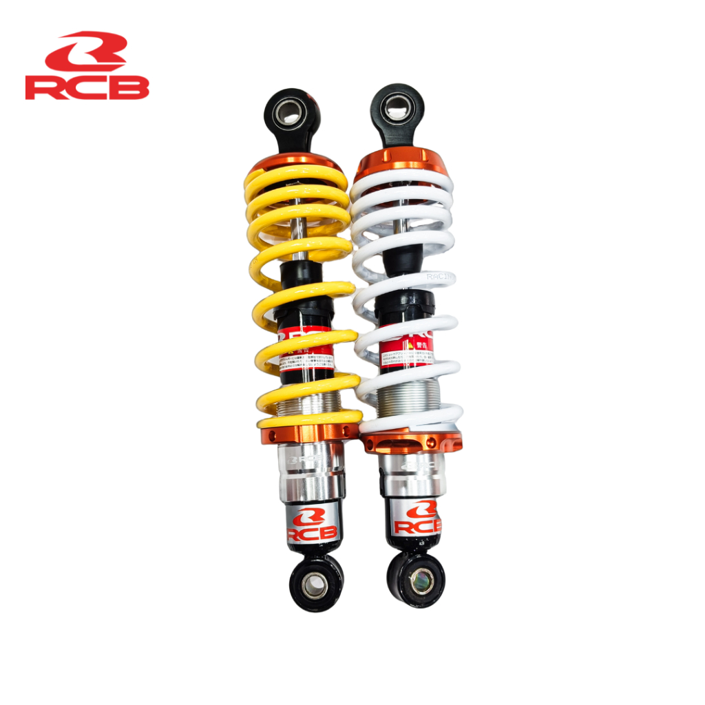 Phuộc Đôi RCB M Series 275mm Dành Cho Xe Sirius – Tải Nặng Êm, Ổn Định, Không Bình Dầu