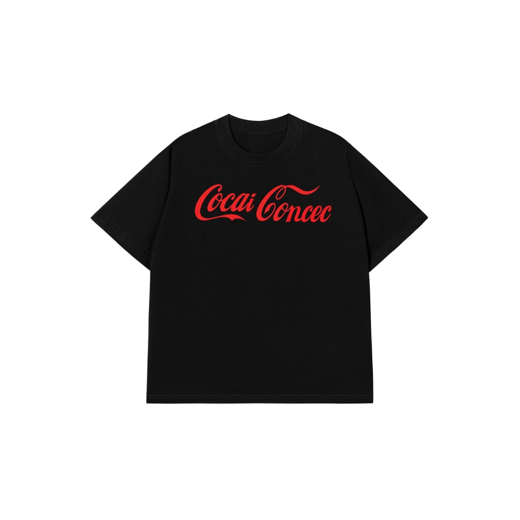 Áo Vớ Vẩn Vui Tươi REDLABEL Áo Thun COCAI CONCEC Cotton 100% Oversize Nam Nữ TS36