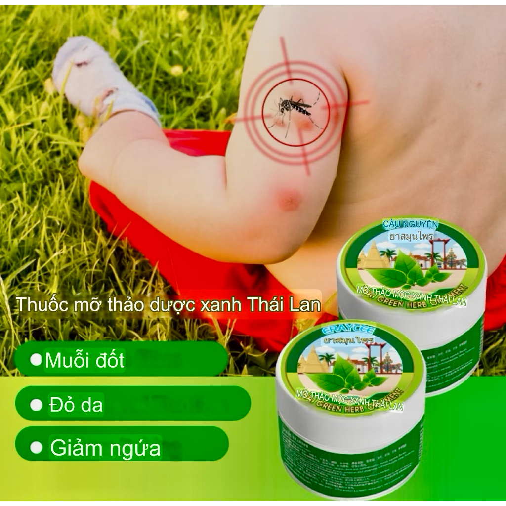 Kem Bôi Tiêu Chuẩn - Kem Bôi Muỗi Đốthái Lan