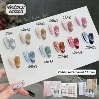 sơn gel mắt mèo ánh trăng cho nailboxx 50ml, 100ml, 200ml loại 1 cover
