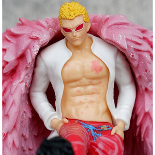 Figure Luffy VS Doflamingo ONE PIECE 21cm - Mô Hình Siêu Ngầu - Quà Tặng Fan -Hà Nội