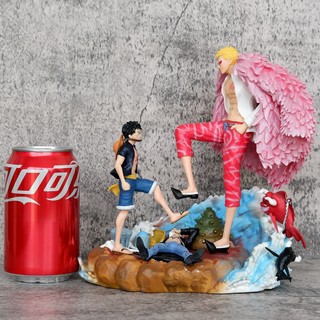 Figure Luffy VS Doflamingo ONE PIECE 21cm - Mô Hình Siêu Ngầu - Quà Tặng Fan -Hà Nội