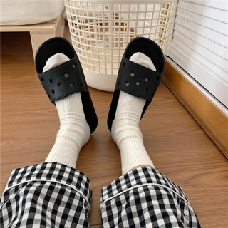 Dép quai ngang đế thấp 2cm Xixitiao dễ thương chống trơn trượt, dép đi trong nhà Mita CS-110