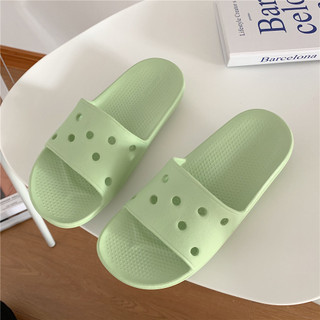 Dép quai ngang đế thấp 2cm Xixitiao dễ thương chống trơn trượt, dép đi trong nhà Mita CS-110