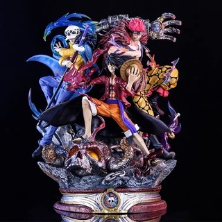 Figure 3 Đội Trưởng ONE PIECE 20cm - Luffy Kid Law - Mô Hình Siêu Ngầu -Hà Nội
