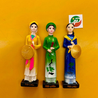 SÉT 3 TƯỢNG NAM CHÂM DÁN TỦ LẠNH TRANG TRÍ TƯỢNG CHƯNG 3 MIỀN ( bắc,trung,nam) quà tặng lưu niệm