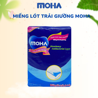 Tấm Lót Y Tế MOHA, Tấm Lót Trải Giường Dành Cho Người Già, Người Bệnh, Phụ Nữ Sau Sinh, Bịch 10 Miếng Size 50x70cm