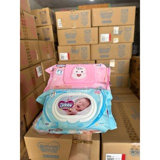 [COMBO 4 GÓI] Khăn ướt không mùi/ có mùi Bobby 100 miếng - LÊ MINH HƯƠNG SHOP