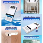 Đèn Điều Hòa Đèn Nhà Tắm ARETI Thông Minh Cao Cấp Thiết Kế Âm Trần Hút Ẩm Khử Mùi Làm Mát Thông Gió Tiết Kiệm Điện — ảnh 6