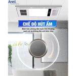 Đèn Điều Hòa Đèn Nhà Tắm ARETI Thông Minh Cao Cấp Thiết Kế Âm Trần Hút Ẩm Khử Mùi Làm Mát Thông Gió Tiết Kiệm Điện — ảnh 7