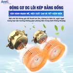 Đèn Điều Hòa Đèn Nhà Tắm ARETI Thông Minh Cao Cấp Thiết Kế Âm Trần Hút Ẩm Khử Mùi Làm Mát Thông Gió Tiết Kiệm Điện — ảnh 8