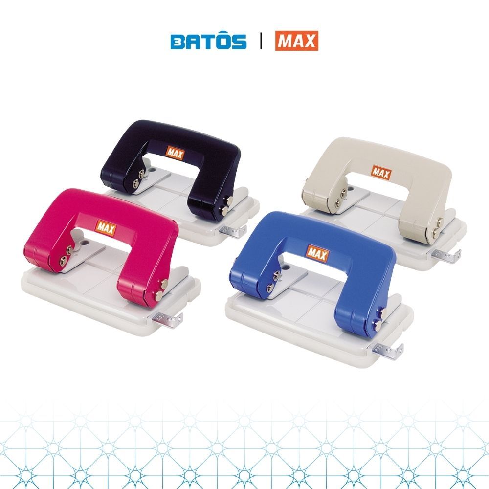 Bấm lỗ MAX DP-F2BN 2 lỗ - 1 chiếc - Đục lỗ đến 13 tờ/ lần