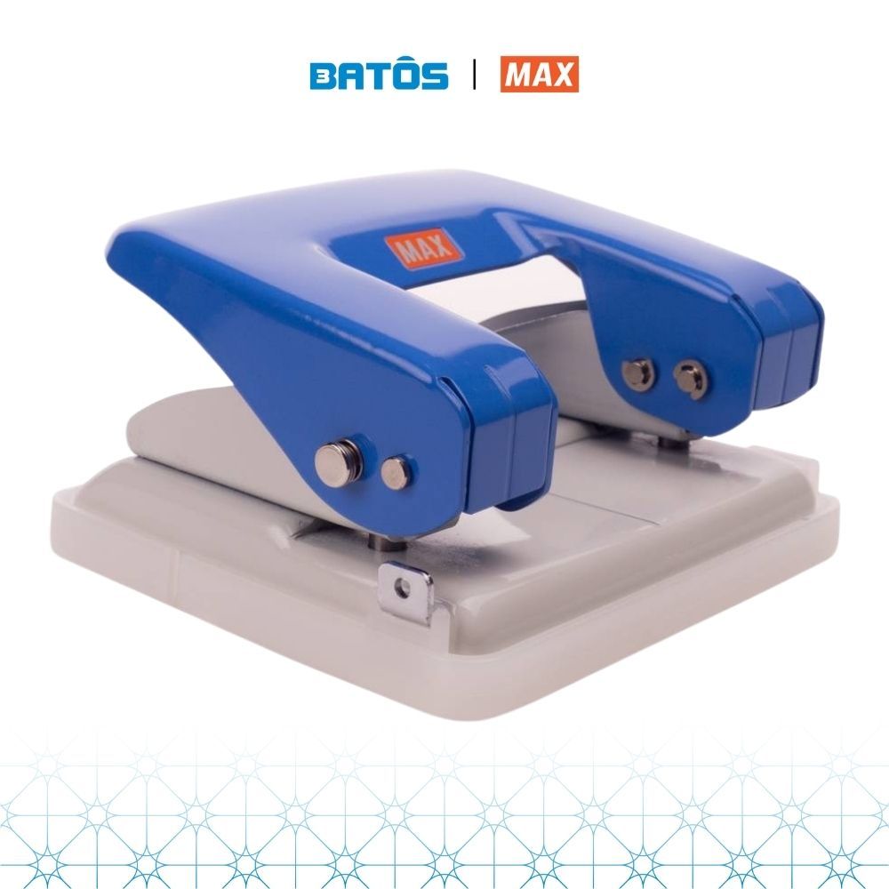 Đục lỗ MAX DP-F2DN2 bấm 2 lỗ tiêu chuẩn lưỡi đục sắc bền tiêu chuẩn Nhật, 27 tờ/ lần