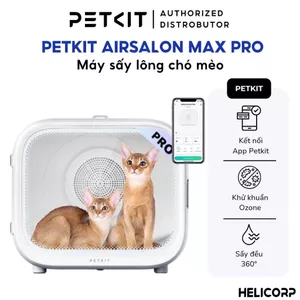 Máy Sấy Lông Chó Mèo Petkit AirSalon Max Pro 2026 Lồng Sấy Lông Thú Cưng Spa Tại Nhà