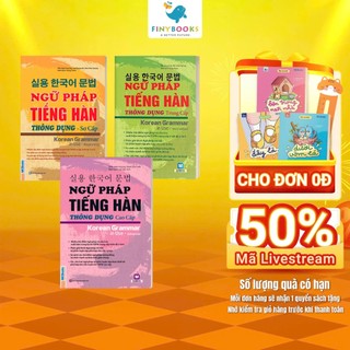Sách - Bộ Ngữ Pháp Tiếng Hàn Thông Dụng - MCBooks