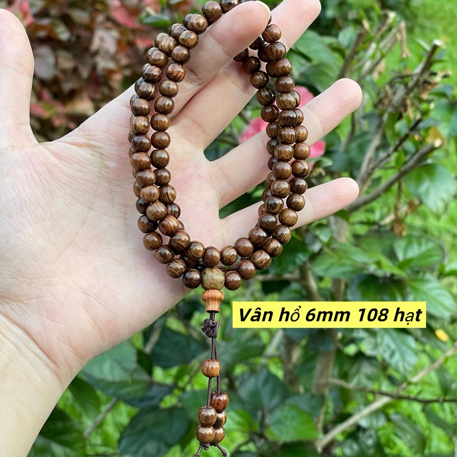 Chuỗi, Tràng 108,216 hạt các loại Bách xanh, Ngọc am, Vân hổ, Trắc nhiều size 4/6/8mm| Vòng tay phong thủy, may mắn