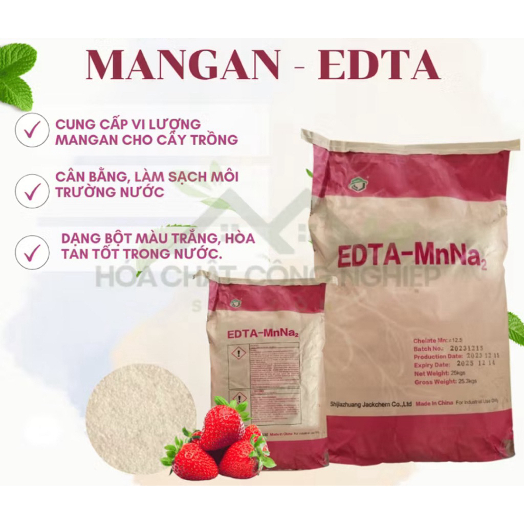 Mangan- 1kg Mn chelate Edta cung cấp vi lượng mangan cho cây trồng