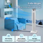 Quạt tháp cao cấp Fujihome TF-51E - điều khiển từ xa, 3 chế độ gió, khay tinh dầu, màn hình LED — ảnh 8