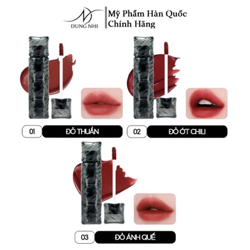 Son Kem Lì Merzy Bền Màu, Lâu Trôi Puffer Velvet Tint 3.7g ( 01,02,03 )