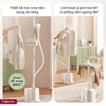 Bàn ủi hơi nước đứng FUJIHOME Nhập khẩu, bàn là cây đứng Công suất mạnh mẽ 2140W bình chứa nước 1.6L, 3 chế độ phun hơi — ảnh 3