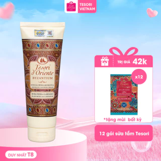 Sữa tắm nước hoa tuýp xích Tesori d'Oriente 250ml nhập khẩu Ý lưu hương đến 8h