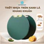 Thớt Nhựa Tròn PE kháng Khuẩn Đa Năng Chống Nấm Mốc Dùng Để Thái Cắt Thịt Rau Củ Quả Nhà Bếp Màu Xanh