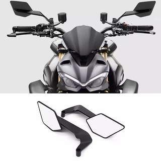 SEAMETAL Xe Máy Gương Chiếu Hậu Tầm Nhìn Độ Nét Cao Cánh Gió Có Thể Điều Chỉnh Xoay