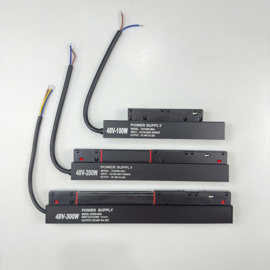 Nguồn 48V DC chuyên dụng cho ray nam châm, Power supply 48V DC ray nam châm 100W | 200W | 300W