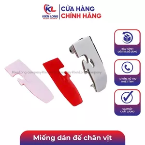 Combo 15 Miếng dán đế chân vịt 4 chỉ, 5chỉ , trần đè, 1 kim sẵn keo 3M, nhựa dẻo chịu nhiệt tốt