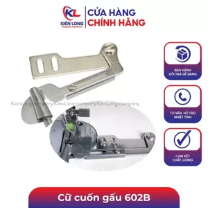 Cữ cuốn gấu 602B mẫu mới, cuốn tôm, cuốn bèo, cuốn tà cho máy may (Tặng 01 ốc bắt cữ)