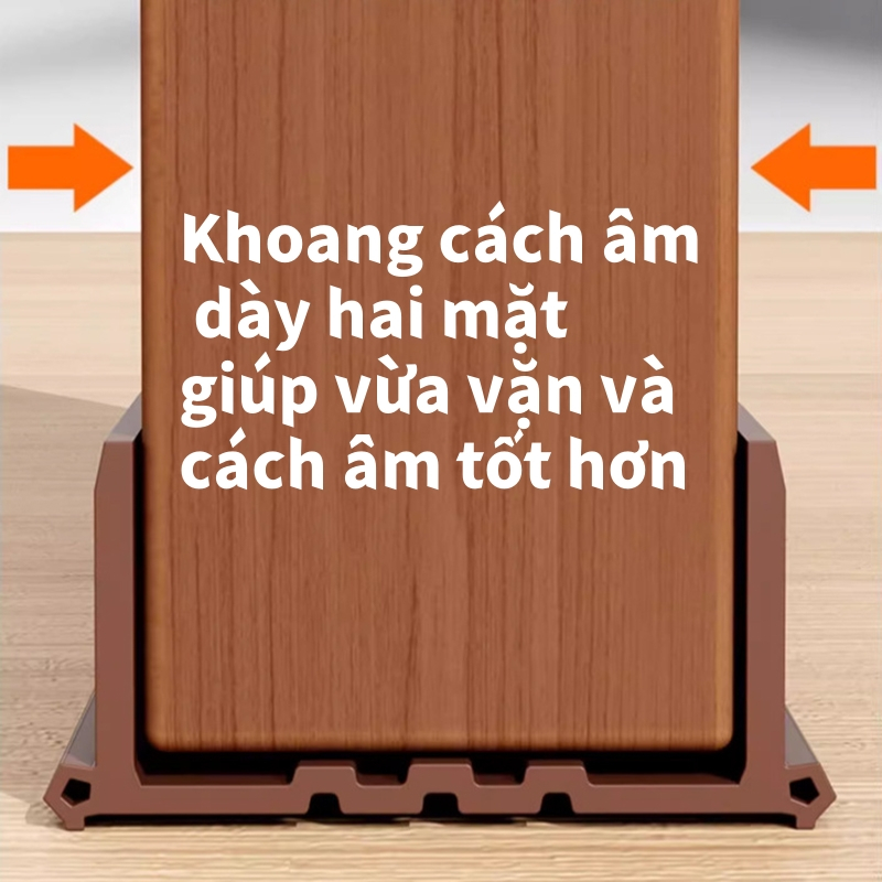 Ron dán chân cửa  dành cửa thông phòng, chặn cửa chống gió, côn trùng, khói bụi loại mới nhất  93cm