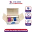 Phấn Sơn nhãn hiệu con gấu PANDA phân loại 2 màu /4 màu, Phấn lì, dễ vẽ, không trơn trượt trên vải