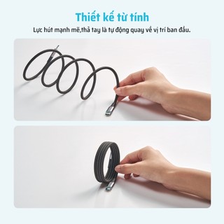 Cáp Sạc Từ Tính CUKTECH 240W C-C | Hỗ Trợ Sạc, Truyền Tệp Nhanh |  Bảo Hành 18 Tháng CMC610 CMC615